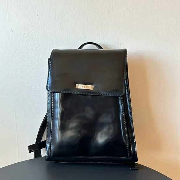 Guess | Bags | Vintage Guess Leather Backpack | Poshmark display picture 1